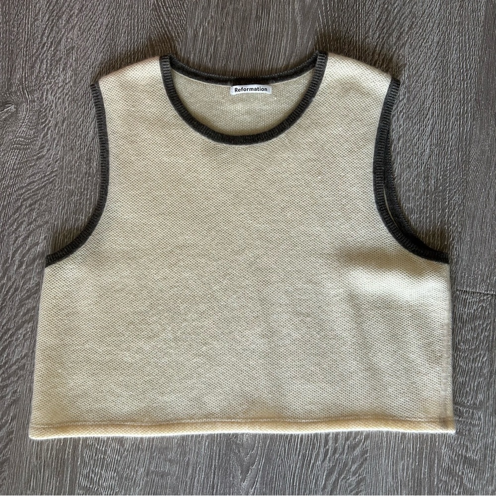 Reformation Sweater Vest